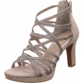 Marco Tozzi Damen Sandalette Sandalette In Taupe