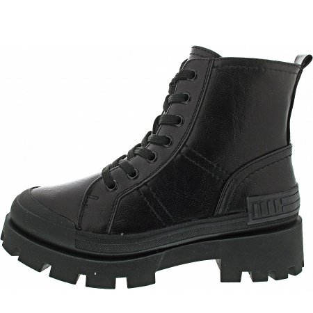 Marco Tozzi Damen Schnürstiefelette In Black