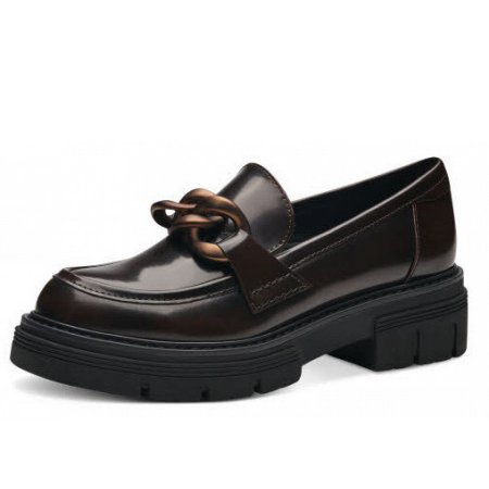 Marco Tozzi Damen Slippermodel 2470541 Slipper In Dunkelbraun
