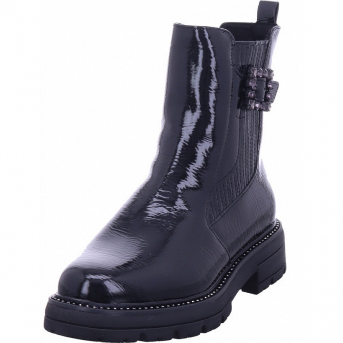 Marco Tozzi Damen Stiefelette In Schwarz