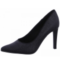 Marco Tozzi Damen Pumps In 033 Black Metallic