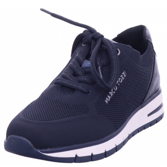 Marco Tozzi Damen Sneaker In Blau Marco Tozzi Damen Sneaker In Blau