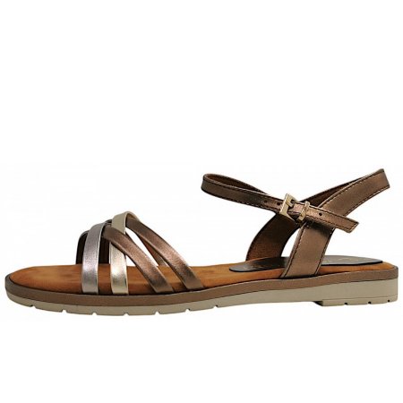 Marco Tozzi Damen Sandalette In Bronce Comb 938 Marco Tozzi Damen Sandalette In Bronce Comb 938