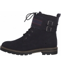 Marco Tozzi Damen Stiefelette In Dk.Navy Comb