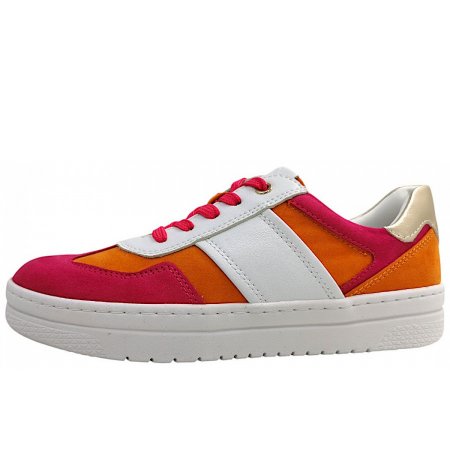 Marco Tozzi Damen Sneaker In White/Pink 166