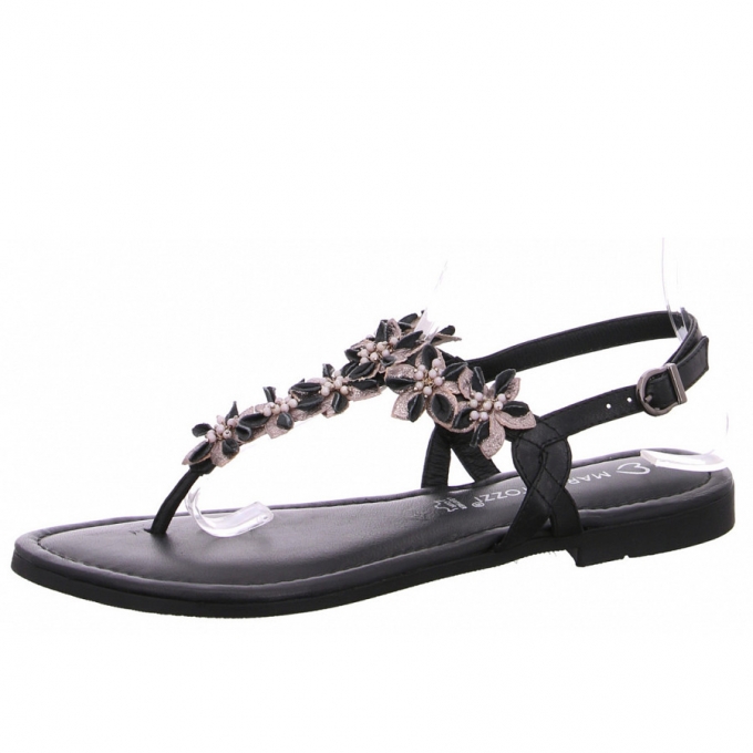 Marco Tozzi Damen Sandale In 098 Black Comb Marco Tozzi Damen Sandale In 098 Black Comb