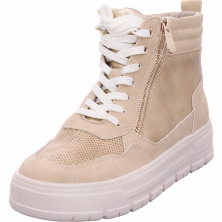 Marco Tozzi Damen Stiefelette In Beige Marco Tozzi Damen Stiefelette In Beige