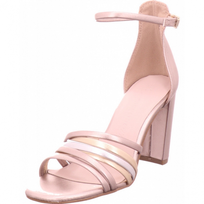 Marco Tozzi Damen Woms Sandals Sandalette In Rosé Marco Tozzi Damen Woms Sandals Sandalette In Rosé