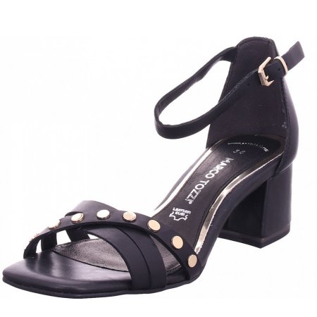 Marco Tozzi Damen Damen Sandalette Sandalette In Schwarz