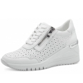 Marco Tozzi Damen Keilsneaker In Weiß