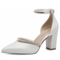 Marco Tozzi Damen Pumps In White Combi