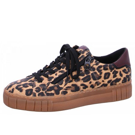 Marco Tozzi Damen Sneaker In 480 Leo Beige
