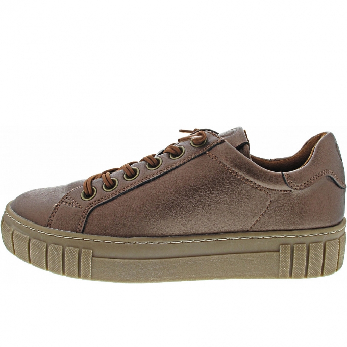 Marco Tozzi Damen Sneaker Low In Bronce