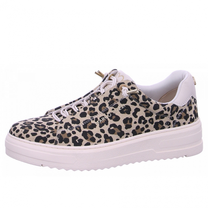 Marco Tozzi Damen Sneaker In 933 Leopard Cream Marco Tozzi Damen Sneaker In 933 Leopard Cream