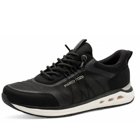 Marco Tozzi Damen Schnürschuhe In Schwarz Marco Tozzi Damen Schnürschuhe In Schwarz