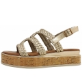 Marco Tozzi Damen Sandalette In Gold 940