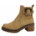Marco Tozzi Damen Stiefelette In Beige