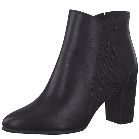 Marco Tozzi Damen Stiefelette In Black Kombi