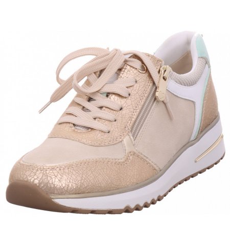 Marco Tozzi Damen Halbschuh In Gold Marco Tozzi Damen Halbschuh In Gold
