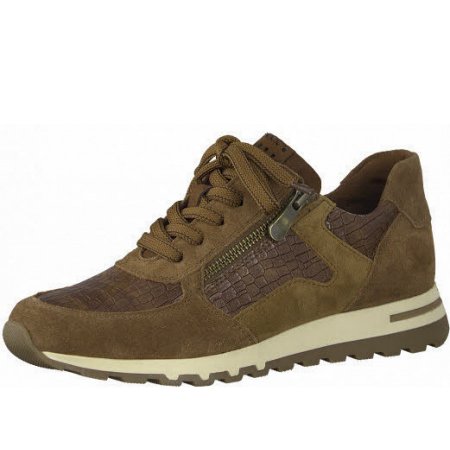 Marco Tozzi Damen Schn?Rer Sneaker In Braun Marco Tozzi Damen Schn?Rer Sneaker In Braun