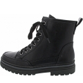 Marco Tozzi Damen Schnürstiefel In Black