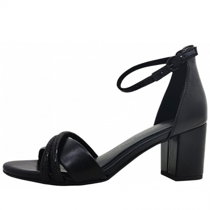 Marco Tozzi Damen Sandalette In Black Comb. 098