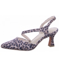 Marco Tozzi Damen Sling Sandalette In 479 Leo Dune
