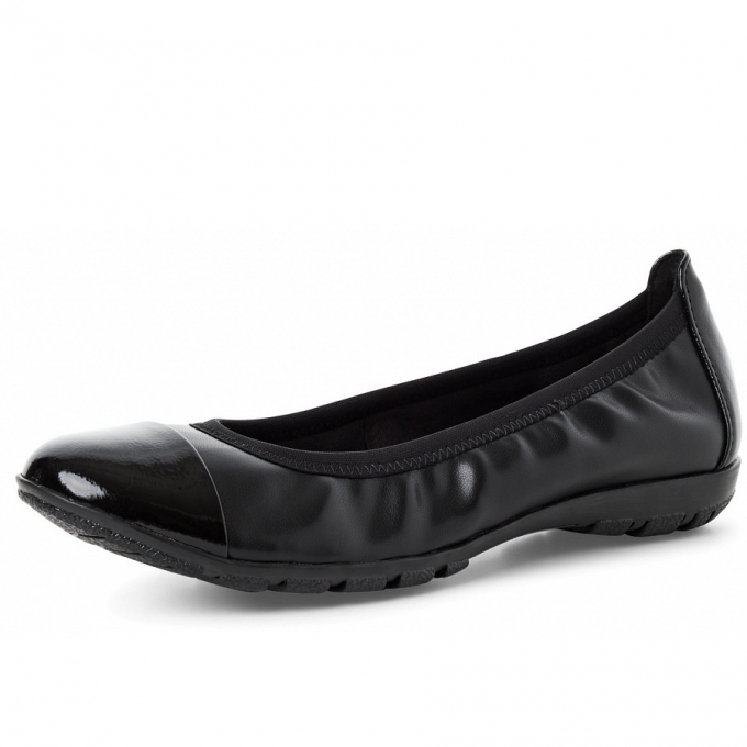 Marco Tozzi Damen Ballerinas In Schwarz Marco Tozzi Damen Ballerinas In Schwarz