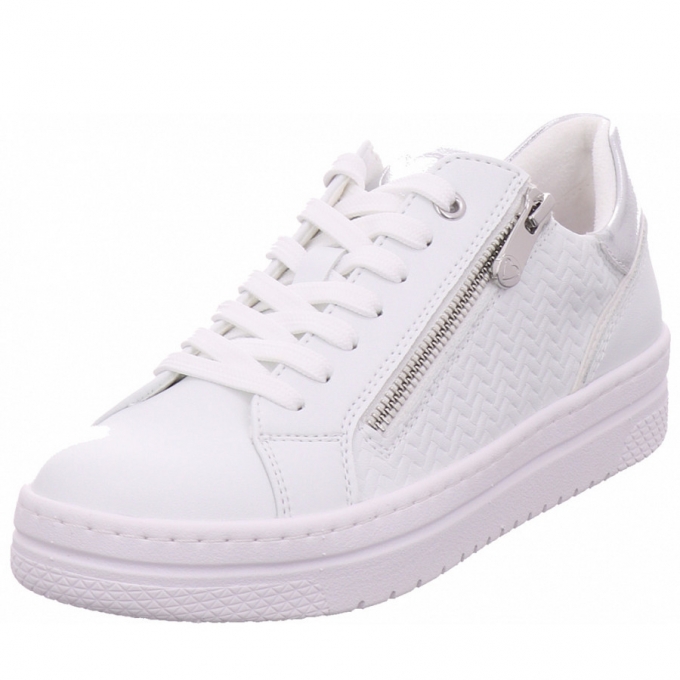 Marco Tozzi Damen Women Lace-Up Halbschuh In Weiß Marco Tozzi Damen Women Lace-Up Halbschuh In Weiß
