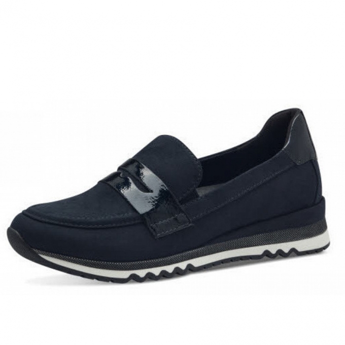 Marco Tozzi Damen Slippermodel 2471943 Slipper In Dunkelblau