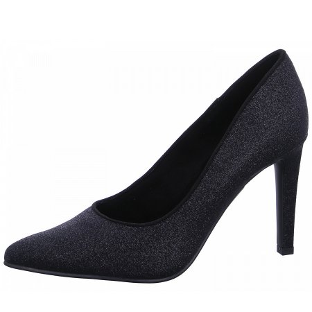 Marco Tozzi Damen Pumps In 033 Black Metallic
