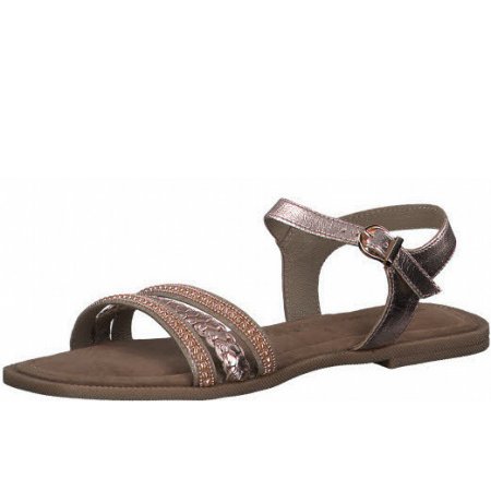 Marco Tozzi Damen Sandalette Sandalette In Rosegold