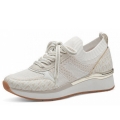 Marco Tozzi Damen Schn?Rermodel 2371642 Sneaker In Beige-Kombiniert
