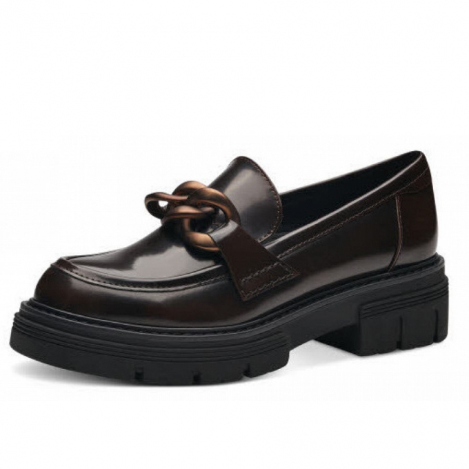 Marco Tozzi Damen Slippermodel 2470541 Slipper In Dunkelbraun