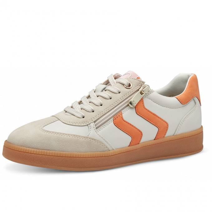 Marco Tozzi Damen Sneaker In Beige Marco Tozzi Damen Sneaker In Beige