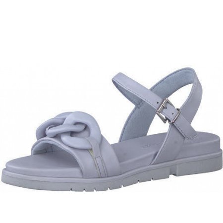 Marco Tozzi Damen Sandalette Sandalette In Hellblau