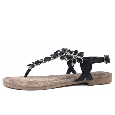 Marco Tozzi Damen Sandale In 098 Black