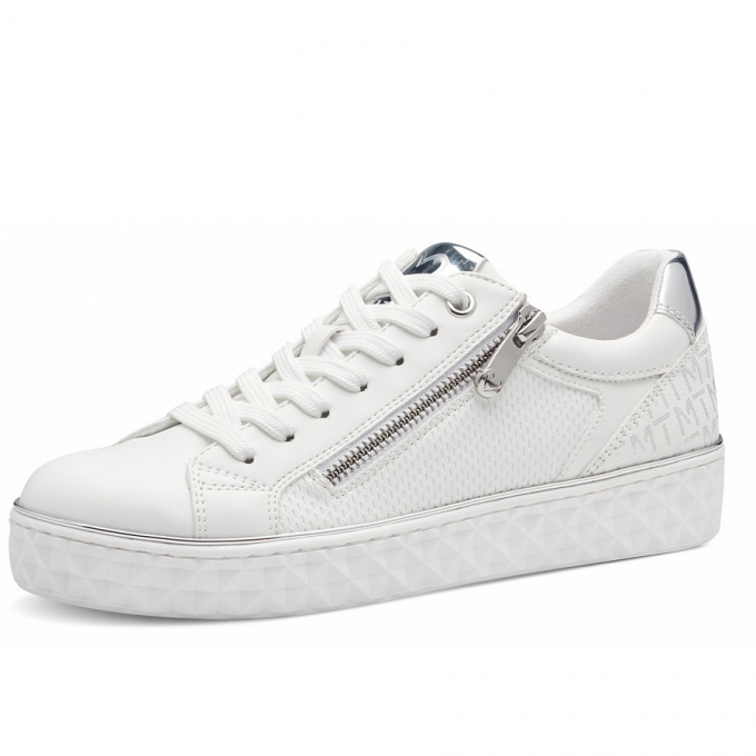 Marco Tozzi Damen Sneaker In Weiß Marco Tozzi Damen Sneaker In Weiß