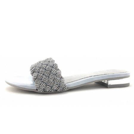 Marco Tozzi Damen Pantolette In 876 Lt. Blue Comb Marco Tozzi Damen Pantolette In 876 Lt. Blue Comb