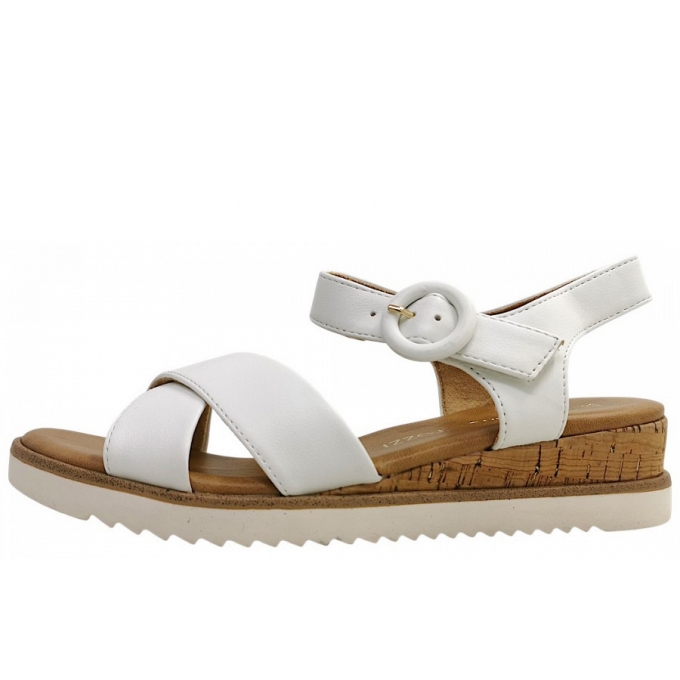 Marco Tozzi Damen Sandale In White 100