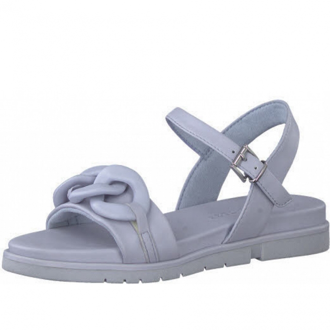 Marco Tozzi Damen Sandalette Sandalette In Hellblau Marco Tozzi Damen Sandalette Sandalette In Hellblau