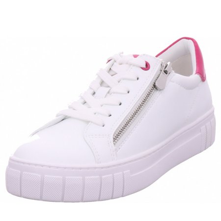 Marco Tozzi Damen Women Lace-Up Sneaker In Weiß Marco Tozzi Damen Women Lace-Up Sneaker In Weiß