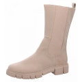 Marco Tozzi Damen Chelsea Boot In 349 Taupe Nubuck