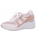 Marco Tozzi Damen Sneaker In 134 White/Rose C