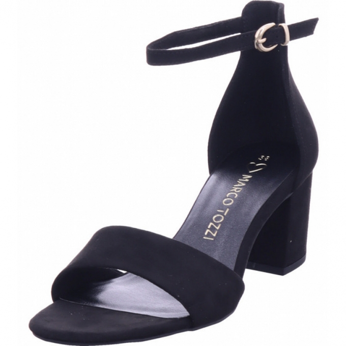 Marco Tozzi Damen Sandalette In Schwarz Marco Tozzi Damen Sandalette In Schwarz