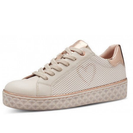 Marco Tozzi Damen Schn?Rermodel 8370042 Sneaker In Beige