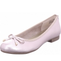 Marco Tozzi Damen Ballerina In Metallic