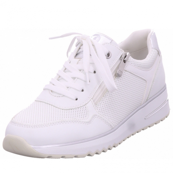 Marco Tozzi Damen Sneaker In Weiß