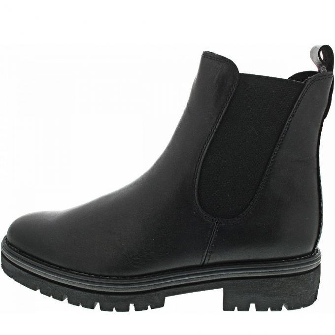 Marco Tozzi Damen Chelsea Boot In Black Marco Tozzi Damen Chelsea Boot In Black
