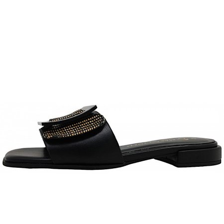 Marco Tozzi Damen Pantolette In 098 Black Comb